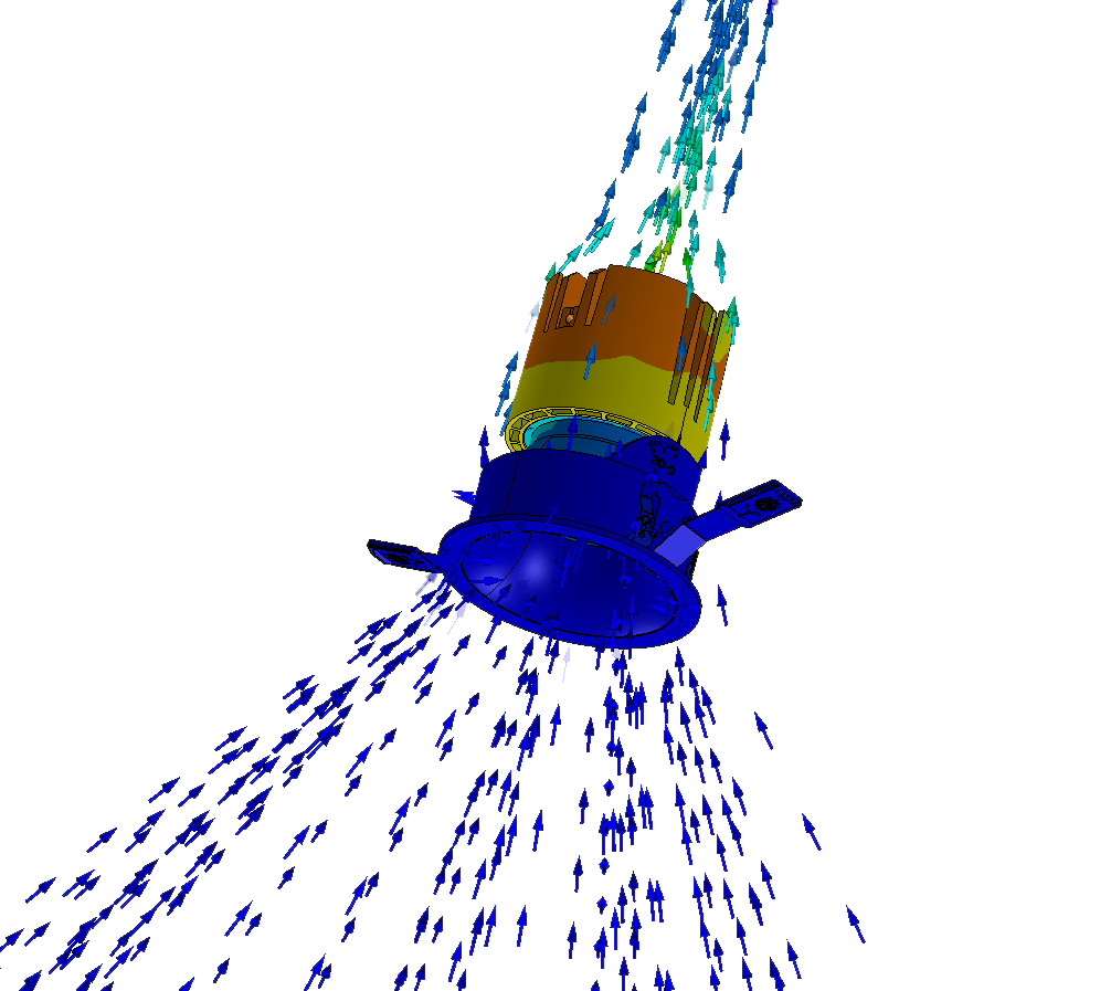 TITAN thermal flow visual